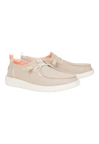 Image of HEYDUDE Women's Wendy Chambray Loafers | Lightweight Slip On Shoes for Women | Casual Everyday & Travel Style