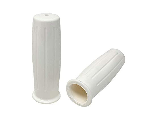 Moto Blanc Main Poignées - Pour 1 inch Barres 25mm