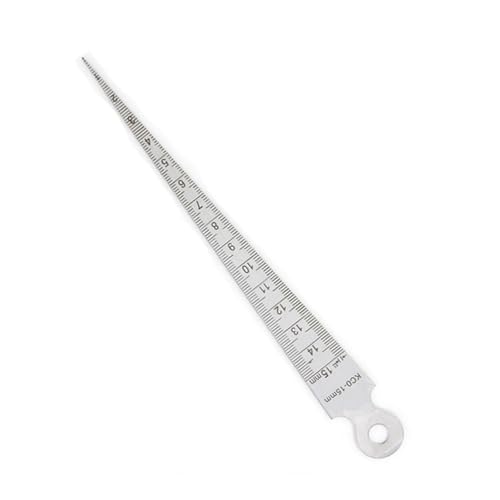 Calibrador Feeler 1-15mm Medidor de Espesor de Acero miniatura 4