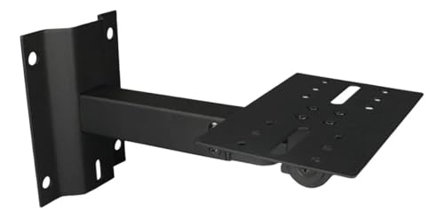 Image of Audiovan Speaker Wall Mount /Speaker Wall Bracket /Universal Sound Bar Bracket (Black, AVT-328)