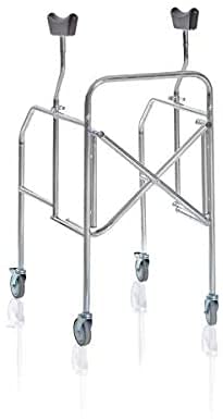 Deambulatore girello per anziani PIEGHEVOLE SOTTOSCELLARE Altezza Regolabile Art. RP754S