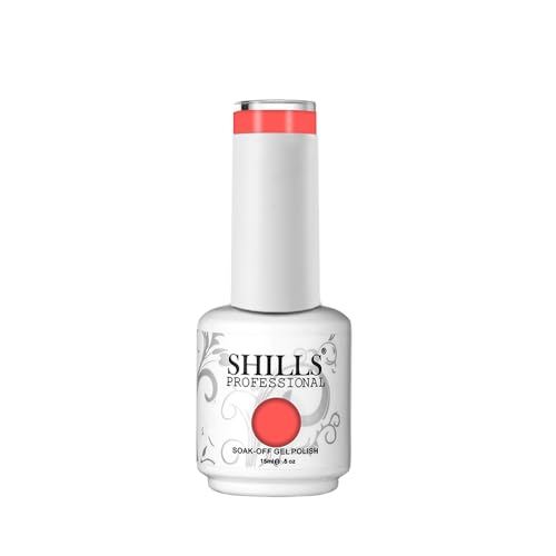 Image of SHILLS PROFESSIONAL Uv /Led Soak Off Gel Glossy Finish Polish Color Shade 28,15 Ml