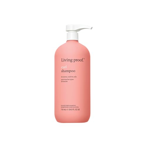 Living proof Curl Shampoo, for Wavy, Curly, and Coily Hair, Strengthens and Defines Curls