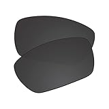 EZReplace Lenses Replacement for Oakley Tightrope OO4040 Sunglasses (Polarized Lenses) - Fits Oakley Tightrope Frame (Carbon Black)