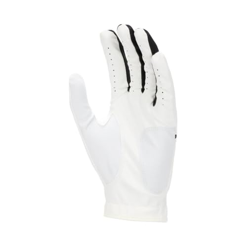 Nike Dura Feel X Men's Left Hand Golf Glove White M/L