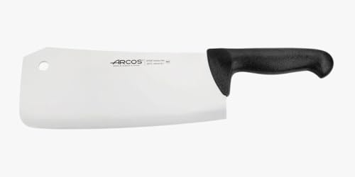 Arcos Coltello da Macellaio in Acciaio Inossidabile Nitrum con Lama da 240 mm – Manico Ergonomico in Polipropilene, Professionale – Nero, Serie 2900
