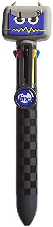 Tinc Multicolour Retractable Ballpoint Pen 6-in-1 Colour Ballpoint Pens for School Office Home | Green (MLTCLKGR)