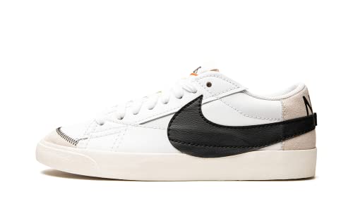 Nike Chaussure Homme Blazer Low'77 Jumbo White/Black (Numeric_38_Point_5), Blanc blanc voile noir, 38.5 EU