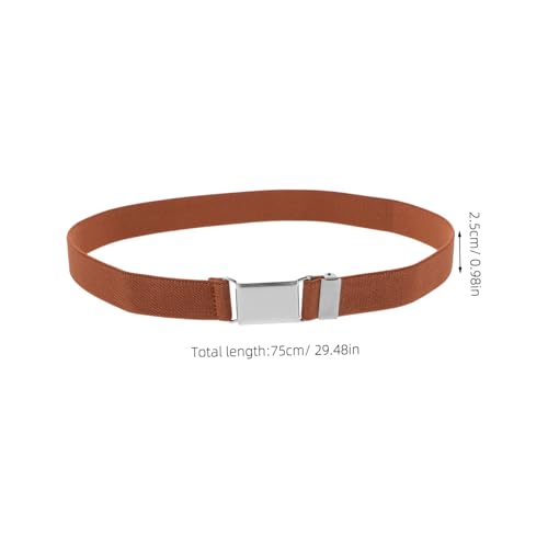 2pcs Adjustable Belts for Boys and Comfortable Belts for Jeans Versatile Single Color Design for Daily Wear and Special Occasions Easy to Use2