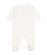 Petit Bateau Unisex-Kinder A09GF Schlafanzug, Marshmallow/Orge, 18 Monate