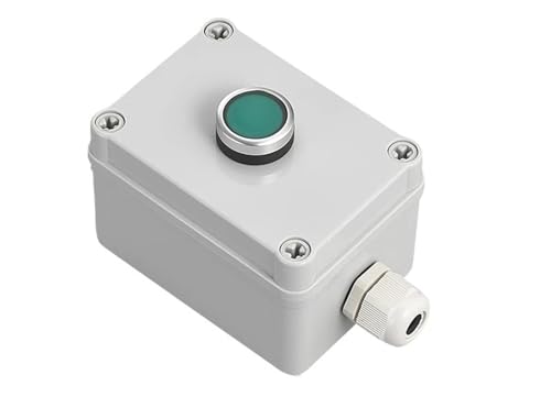 Boîtier de commutation à boutons avec interrupteur d'arrêt d'urgence et boîte de contrôle - 2