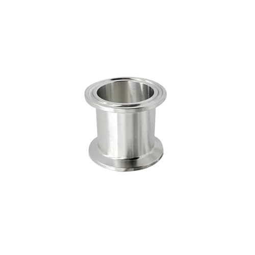 Tubo de carrete sanitario triple Clover de 38 mm para conexiones de acero inoxidable 4
