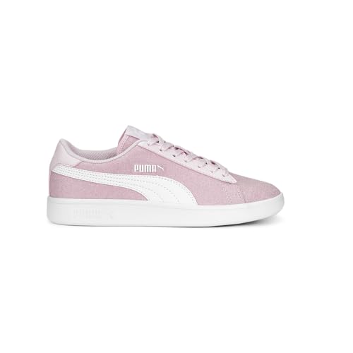PUMA Kids Girls Smash V2 Glitz Glam Lace Up Sneakers Shoes Casual - Pink