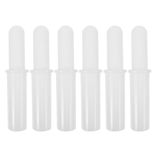 MUCKLILY Lot de 6 Poussoirs Universels en Plastique pour Hachoir à Viande Manuel Outil de Poussée Cuisine Accessoire de Rechange Ergonomique Nettoyage Facile Utilisation Domestique