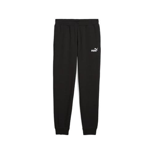 PUMA Mens Essentials Logo Sweatpants Casual - Black