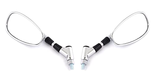 Paire de rétroviseurs pour Yamaha BT 1100 Bulldog/XVS 1100 1300 Star Classic Midnight