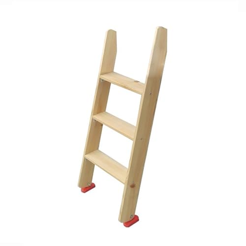 XRRJFYH Holzleiter Etagenbett Ladder 3/4/5 Stufen Anlegeleiter Leiter Holz Hochbett Leiter für Schlafzimmer, Schlafsäle, Wohnungen(100cm/39in)