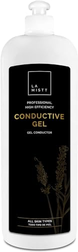 Gel Conducteur Électrostimulation 1000 ml | Gel Conducteur Visage et Corps, Ultrason, Électrodes,...