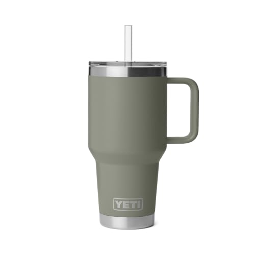 Image of YETI Rambler 35 oz Straw Mug 2.0, Pampa Green