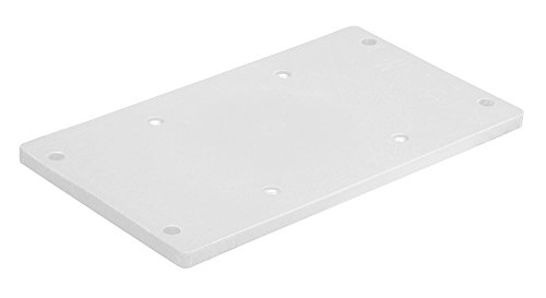 Wise 8WD399-710 Bucket Seat Mounting Plate, White