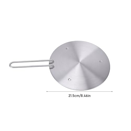 Difusor de calor de acero inoxidable para placa de inducción y limpieza simple 3