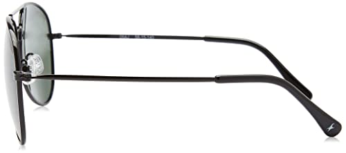 Fastrack Men's Polarized Green Lens Pilot Sunglasses - Image 5