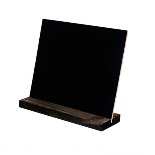 DIYEAH Adornare 1 Pc addobbi matrimonio lavagna il Piatti decorativi bordo del menu individuale decorare Di legno