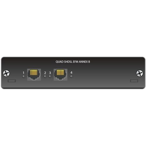 ADTRAN 17406368F3 - Adtran NetVanta Carrier Ethernet Quad SHDSL EFM Module - For Wid