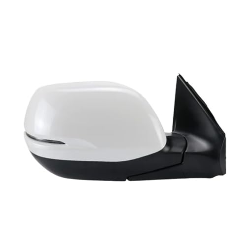 に対応ホンダ CRV CR-V 2017-2021 アウトサイドドアバックミラーアセンブリ - 5/8PIN (8ピン 右 ホワイト) オートアクセサリー(5pin L Black)