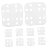 TOBBOMEY 10 Stück Wiederverwendbare Mineralabsorption Pads für Luftbefeuchter Quadratische...