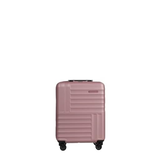 PACOMARTINEZ Maleta de Viaje Unisex, Maleta de Cabina V Living, Color Rosé