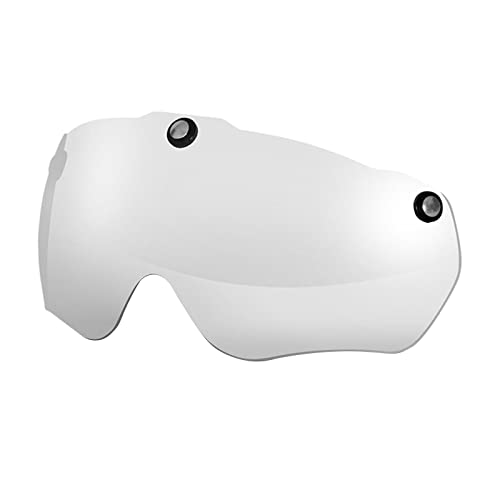 Luzhengyang UV- Resin Goggles Replacement Lens | -UV Scratch- PC Lens | Windproof Eye ion | Removable Lens for Biking Cycling Scooter Triathlon | Men Women Adults Outdoor Sports Gear - Transparent