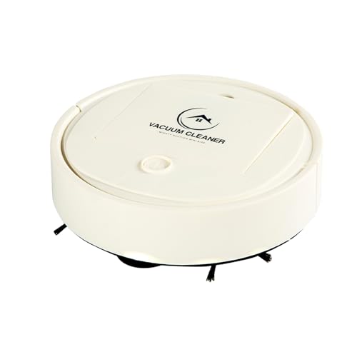 Robot Vacuum Style Mini Sweeper for Pet Hair & Dust