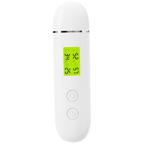 Testeur d'hydratation cutanée rechargeable avec écran LCD numérique pour analyse de la peau