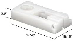 CRL Lock Shoe for 3/8" Tilt Window Spiral Balances - Bulk 25 Pack by CR Laurence