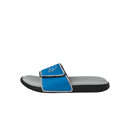 Image of FOCO mens NFL Team Logo Sport Shower Foam Slide Flip Flop Sandals