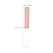 Abaodam Bowl Mallets Crystal Singing Bowl Stick Chanting Bowls Mallet Chanting Bowl Singing Bowl Sticks for Acrylic Musical Instrument Shuangpin