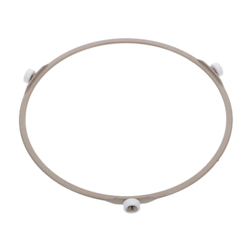 HIAKDOFT Anillo de Soporte para Platos Giratorios de Microondas Rodillos, Diámetro 22,2 CM, Fácil Instalación para Bandejas de Vidrio en Cocina Doméstica