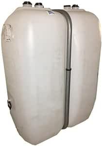 Depósito gasoleo rectangular para gasolina/gasoil 2000 litros homologado. Medidas: Largo 210 cm, Ancho 73 cm, Alto 170 cm