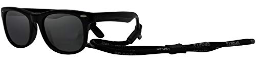 Coolsome Kids Flexible Polarized Sunglasses For Boys Girls Age 3-10 With Straps (Black) #TOP5