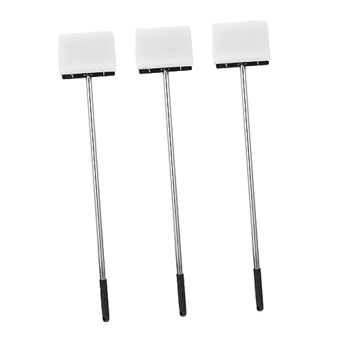 Toddmomy 3 Piezas Cepillo para Limpieza de peceras Estante lechada Agua Herramienta de Limpieza para pecera Esponja para Limpiar pecera Cepillo de Acuario de Doble Cara Limpieza de acuarios