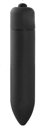 Mini Vibrador Silencioso, 10 Modos de Vibración, Resistente al Agua, Vibrador bala, Portátil (NEGRO)