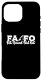 FOFA Fish Around Find Out Bold Funny Fishing Case for iPhone 16 Pro Max