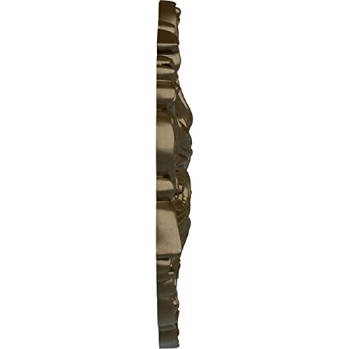 Image of Ekena Millwork CM19ORBRS Orrington Ceiling Medallion, Brass