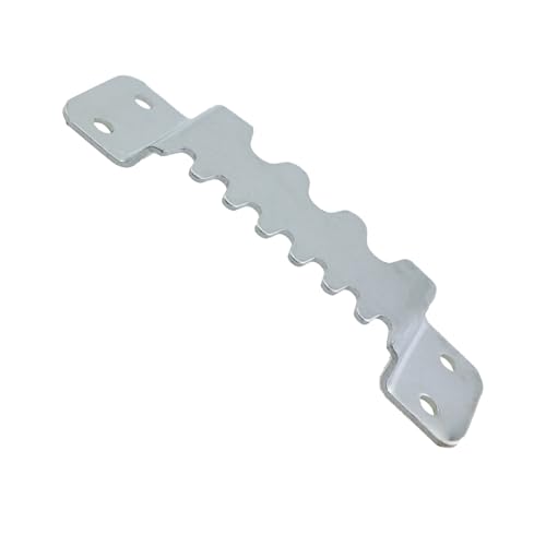 Image of 4PCS Large Serrated Hangers Silver 103x30mm Load Capacity 300lbs Iron Heavy Duty Decorative Hangers With Screws Billboard Cross Stitch Frame Hardware Hooks Picture Frame Concealed Hanging