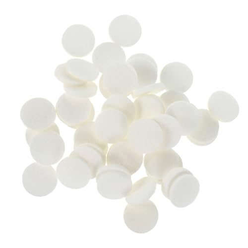 Hoement 150 Pezzi Cuscinetti Diffusori per Oli Essenziali Rotondi per Collane e Profumatori Facili e Leggeri e Auto