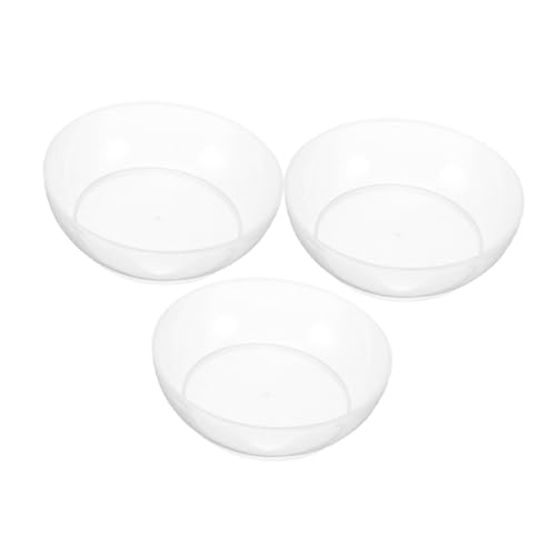 KAILIKETIY 3個 電子秤専用プラスチック透明トレイ 目盛付きボウル 軽量 耐久性に優れ家用 補助具 粒子 小物計量対応簡単操作