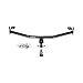 Draw-Tite 24872 Class 1 Trailer Hitch, 1-1/4 Inch Square Receiver, Compatible with Ford Focus Selected Models (Please Verify Vehicle Application)