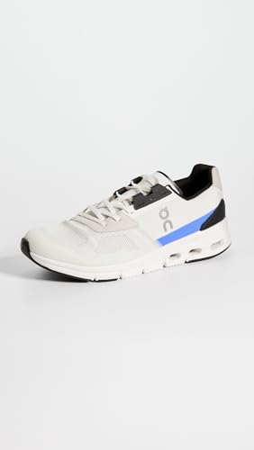 On Men's Cloudrift Sneakers, Undyed White/Cobalt, 9.5 Medium US2