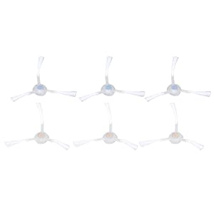 Robot Vacuum Cleaner Replacement Side Brushes, 6PCS Vacuum Cleaner Side Brush Replacement Sweeper Side Brush Accessories for Narwal J1